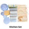 eco friendly kitchen set - silver turtle 