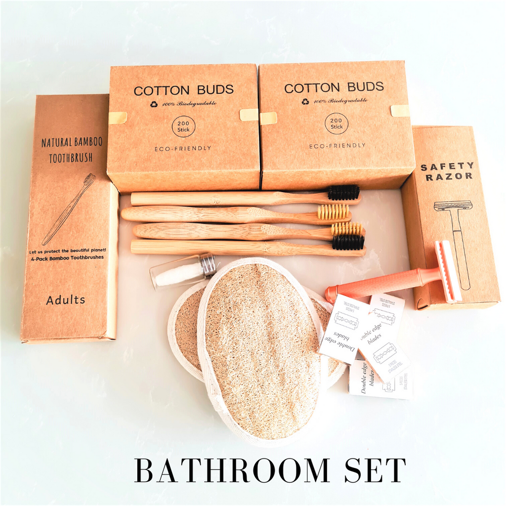 eco friendly bathroom set - Silver Turtle