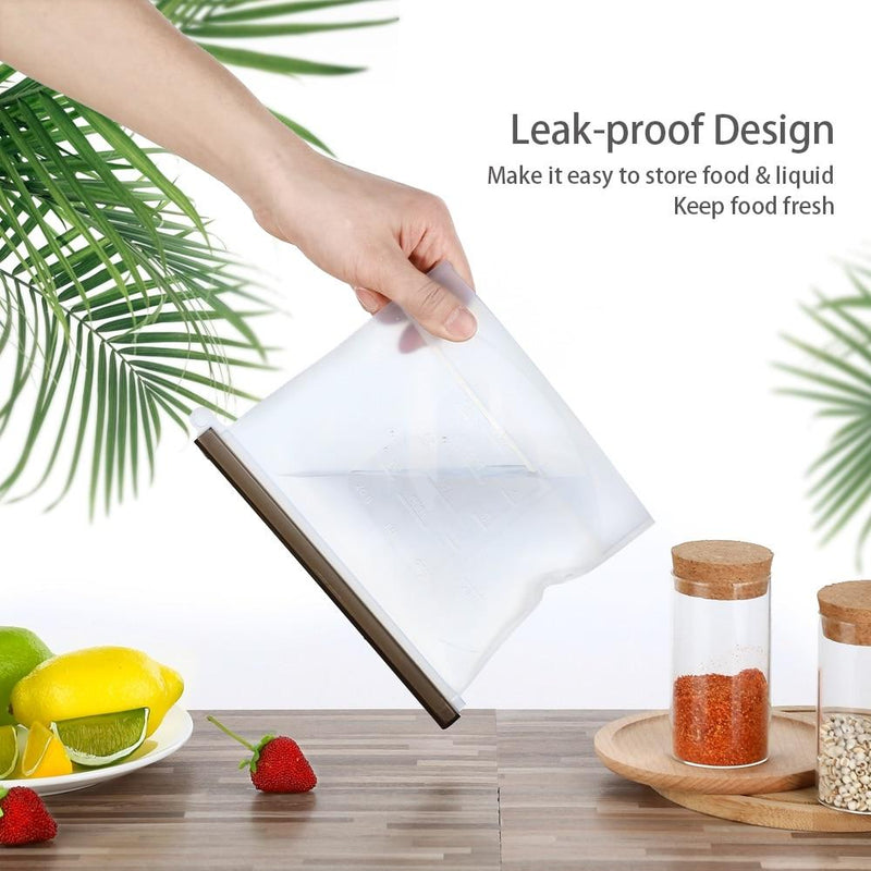 Reusable Silicon Food Pouches